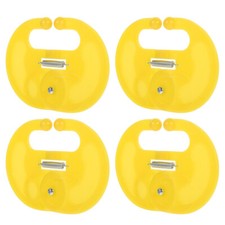 4pcs Calf Weaner Ox Nose Ring Ox Spring Weaner Calf Nose Rings New