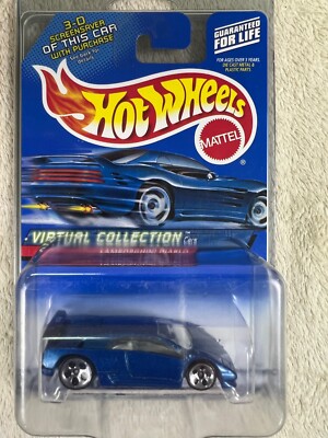   Hot Wheels Virtual Collection Lamborghini Diablo Blue HW16  