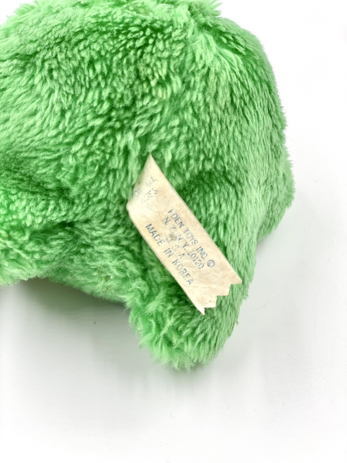 Vintage Eden Toys Inc. Frog Stuffed Animal Plush W/ Bow tie eBay