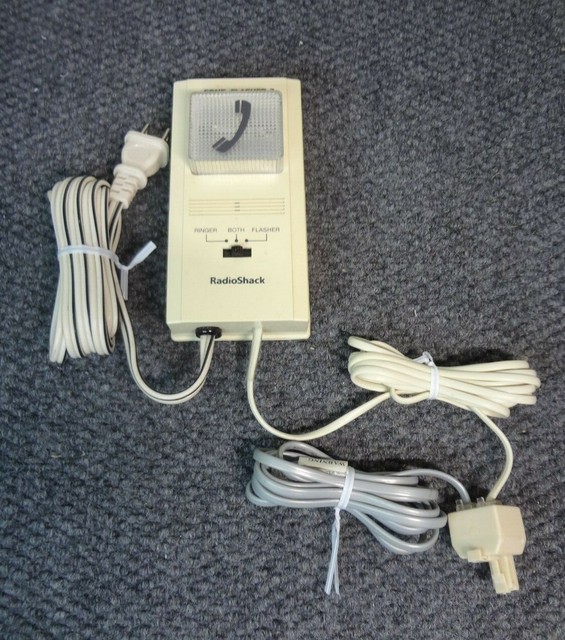 Radio Shack Ringer Radio Shack 43-178 B Phone Flasher 2 Strobe and Ringer B1b for sale ...
