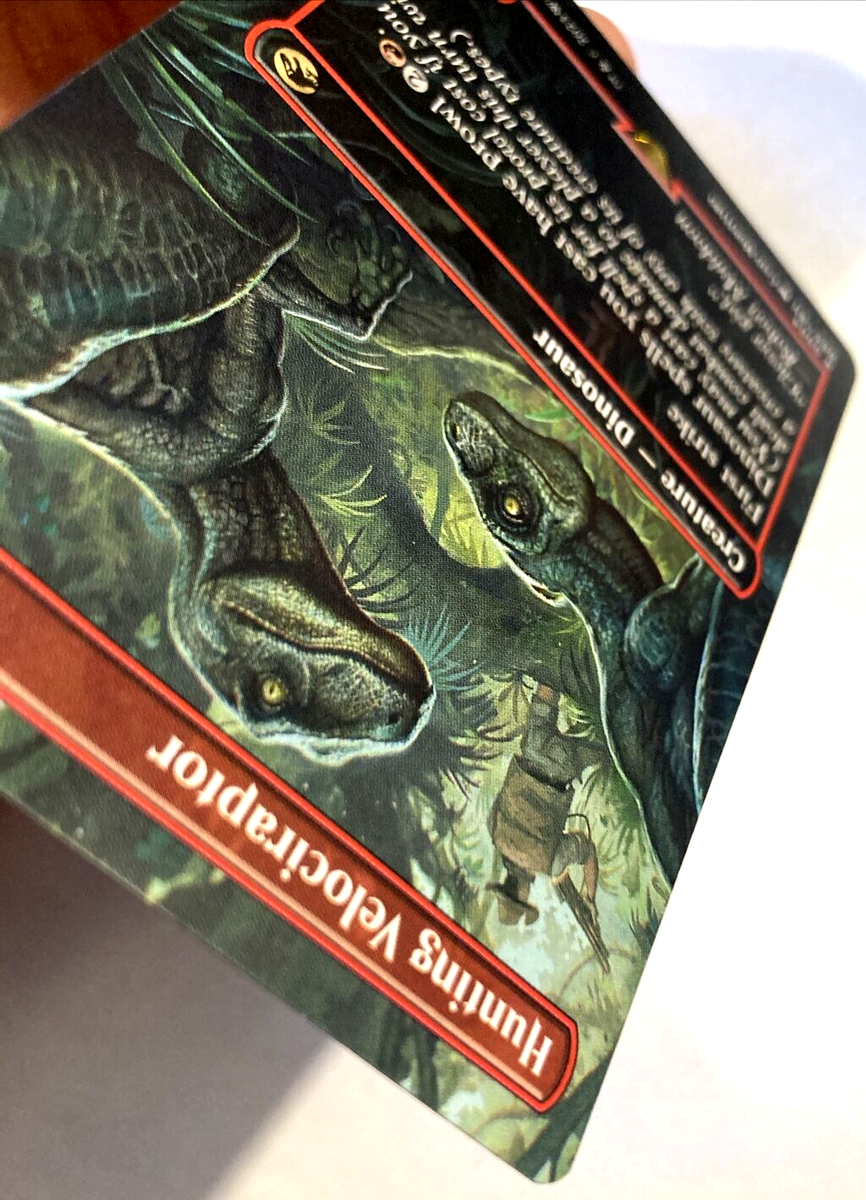 Hunting Velociraptor (Borderless) Universes Beyond: Jurassic