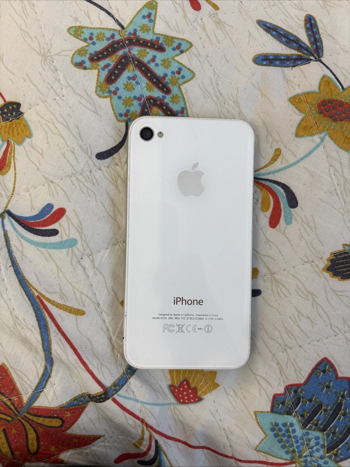 Apple iPhone 4 A1332 32gb Bianco White 1503 - Immagine 2 di 4