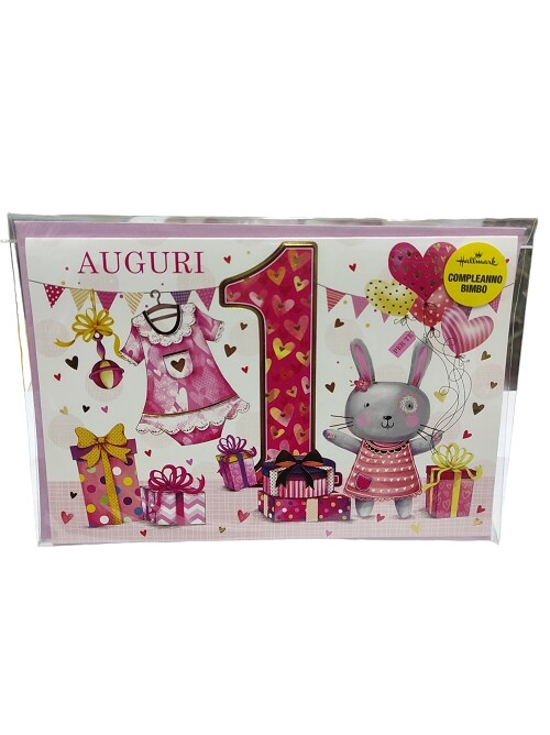 Biglietto Auguri 1° Compleanno Bambino - Joli Coon Con Busta E Sigillo Dorato, Design Elegante - Foto 11