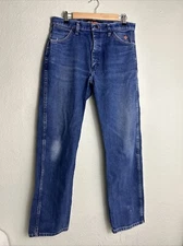 Wrangler FR Cowboy Cut Jeans Men 34X34 13 Original Fit FR13MWZ Flame Resistant !