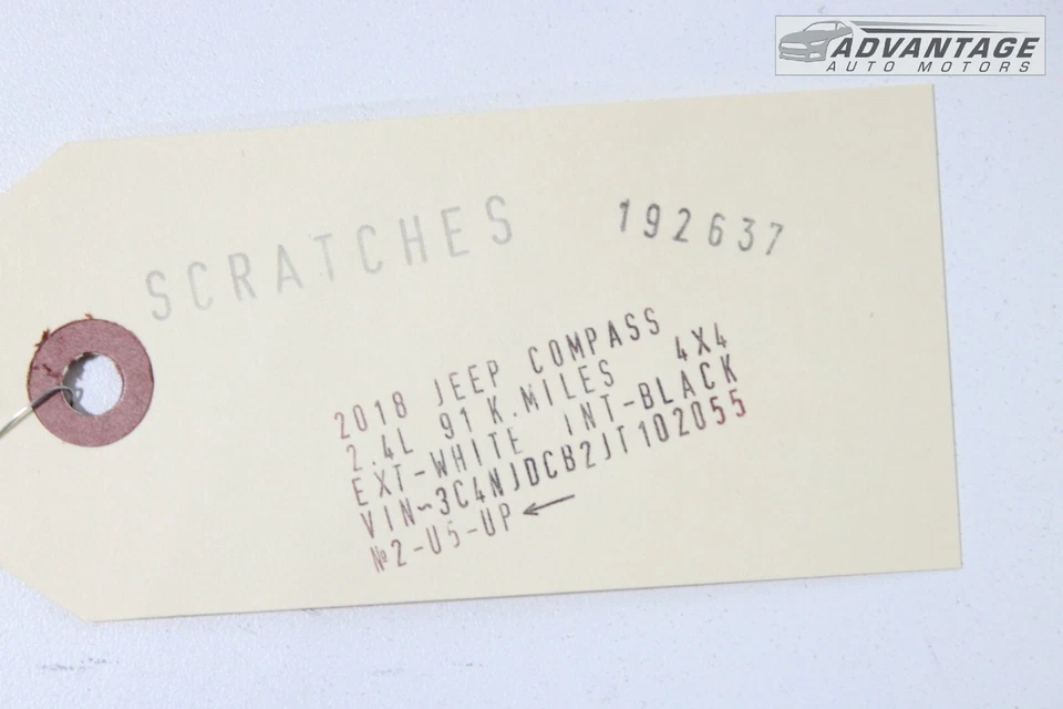 Jeep Compass 2017-2021 2,4 L expansión de refrigerante depósito tapa tapa de botella OEM Foto 3 de 3