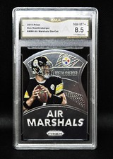 2015 Panini Prizm #AM4 Ben Roethlisberger Air Marshall Die-Cut GMA 8.5 NM-MT+