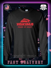 New Yakima Bait Company Logo Men's Long Sleeve T-Shirt American issaca Tees