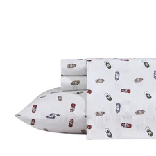 Eddie Bauer Cotton Sheet Sets (Explore Lantern-White/Multi)