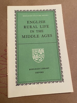 BoDleian Picture Books: English Rural Life In The Middle Ages