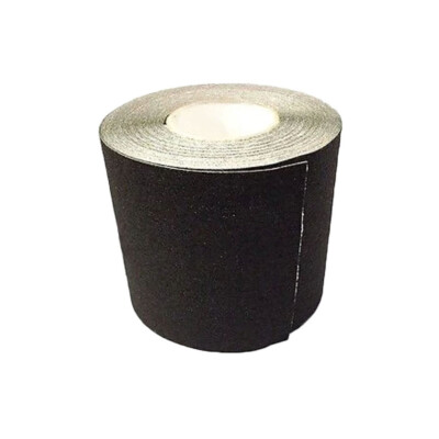 6'' x 30' BLACK Roll Safety Non Skid Tape Anti Slip Tape Sticker Grip Safe Grit
