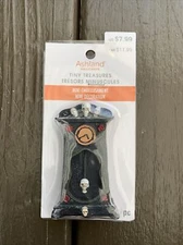Ashland Halloween Tiny Treasures Skeleton Grand Father Clock Decoration