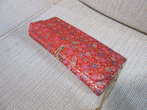 Vintage ROLFS faltbare Reise Schmuck Aufbewahrungstasche - Bild 3 von 9