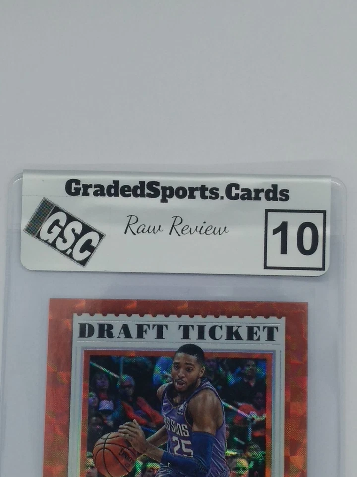 2019 Contenders DP Ticket Hyper Mikal Bridges #42, #d/75, Raw Review GSC 10 - Image 4 of 4