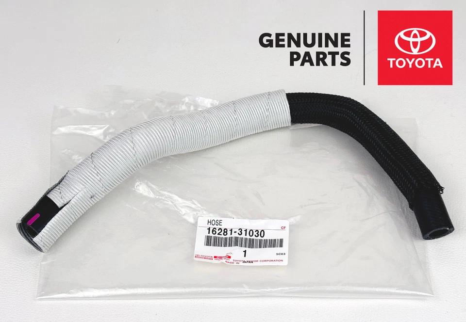 Manguera enfriador de aceite OEM Toyota Sienna Highlander Lexus RX330 RX350 16281-31030 Foto 2 de 4