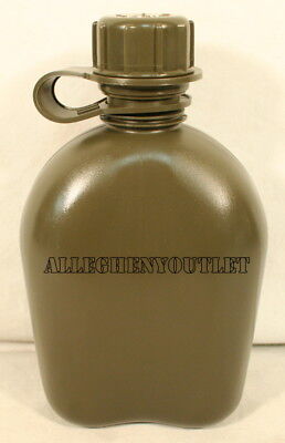 Genuine Germany Army Surplus Aluminium Water Bottle Canteen in Flecktarn Pouch Genuine Germany Army Surplus Aluminium Water Bottle Canteen in Flecktarn Pouch