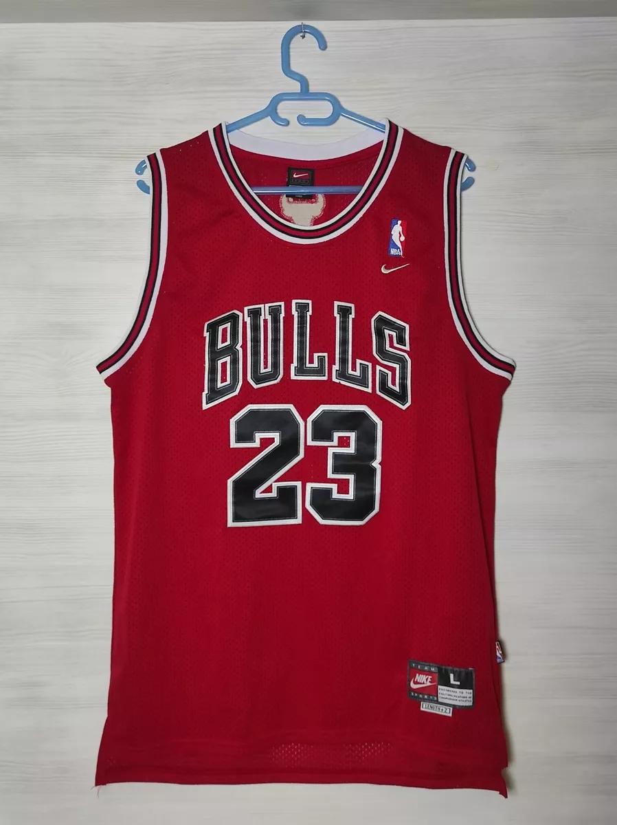 NBA CHICAGO BULLS BASKETBALL SHIRT JERSEY NIKE #23 MICHAEL JORDAN