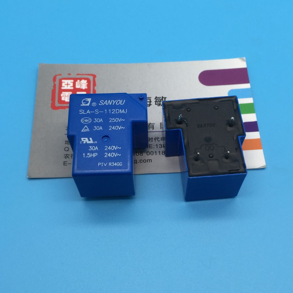 Relay Power SLA-S-112DMJ-F-30 - 30A, 250VAC, 4 Pin, Per Applicazioni Elettriche - Foto 6