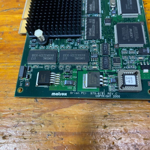 Scheda Matrox ORI-PCI/RGB, Orion PCI 979-0101 come foto,sn:RANDOM.LAST, dφm, FedEX - Foto 15 di 24