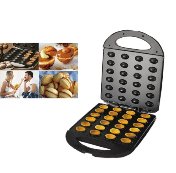 Electric Walnut Cake Maker 24 pcs Capacity Electric Nut Waffle Bread Maker
Opens in a new window or