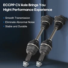 Front for Chevrolet Tahoe Silverado 1500 GMC Sierra 1500 Yukon 2007-20 CV Axles