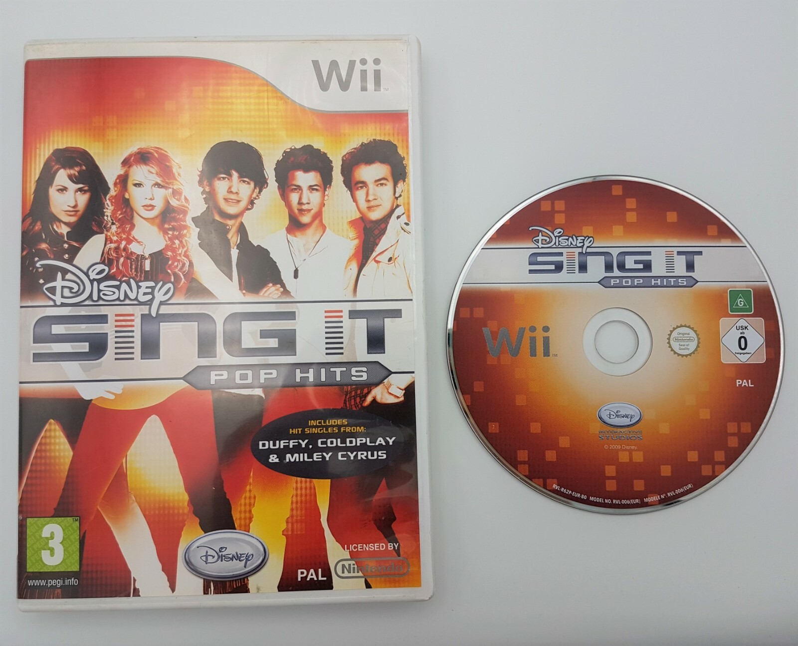 Disney Sing It: Pop Hits - Nintendo Wii / Wii U - Free, Fast P&P! - Music