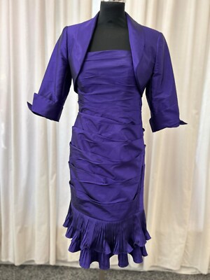 VM Collection Size Purple Dress and Jacket Mother Of The Bride