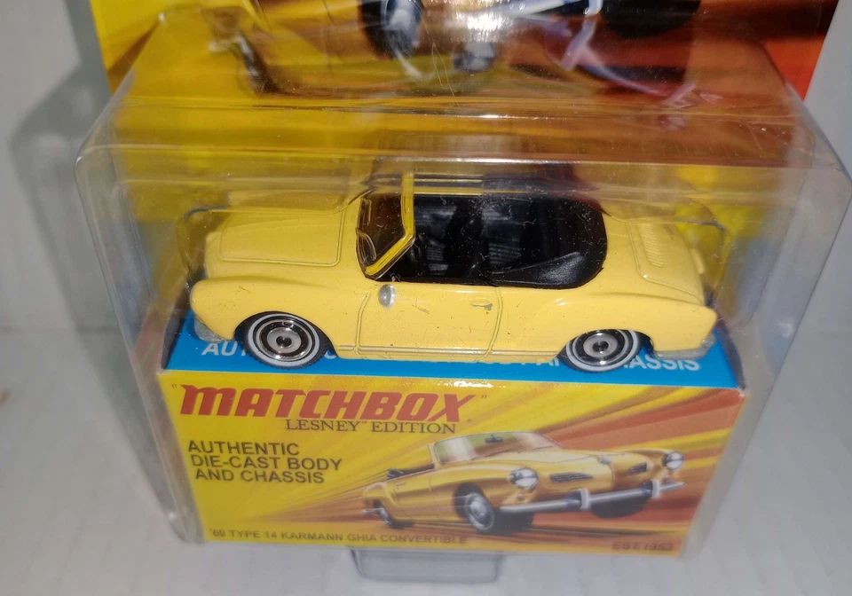 Matchbox Lesney Edition '69 Type 14 Karmann Ghia Convertible - Image 2 of 4
