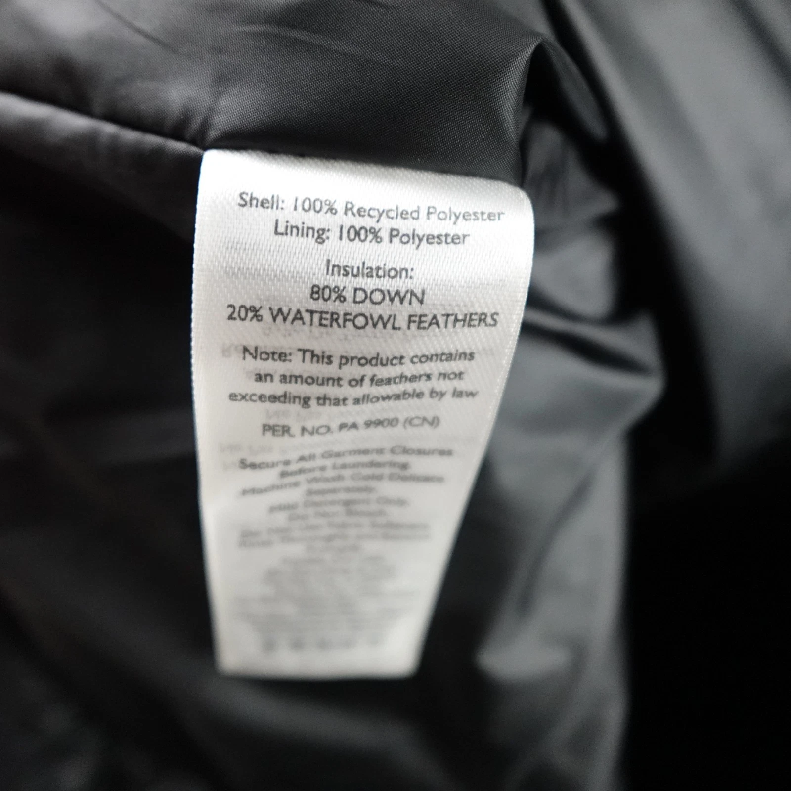 Eddie Bauer Cirruslite Down Vest 650 Mens Medium Black Zip Up Lightweight Puffer image 5