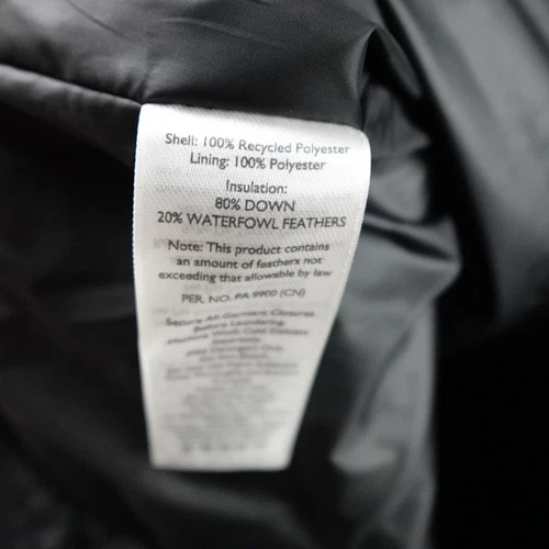 Eddie Bauer Cirruslite Down Vest 650 Mens Medium Black Zip Up Lightweight Puffer image 5