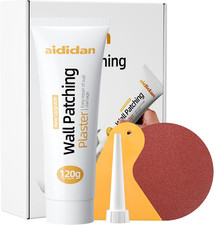 Drywall Repair Kit - Quick Fix for Holes, Dents, and Scratches, White Plaster