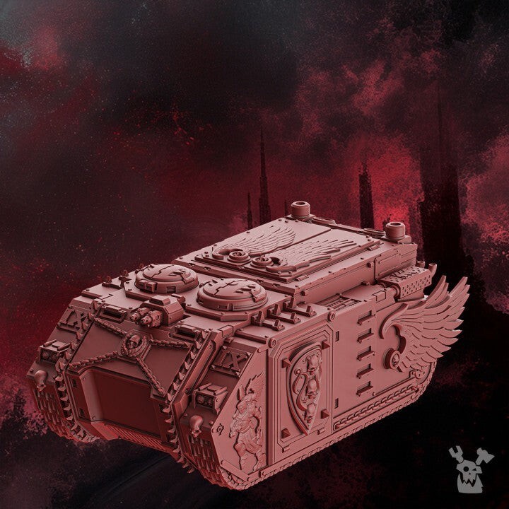 Crimson Wings APC Blood Angel pour personnaliser vos véhicules de guerre miniatures