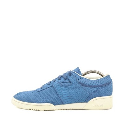 Reebok Herren Workout Lo Plus Peace & Harmony Python Blau Sneaker EU 43