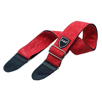 Guitar Strap Adjustable Widening Thickening Denim Cotton Guitar Belts for Electr