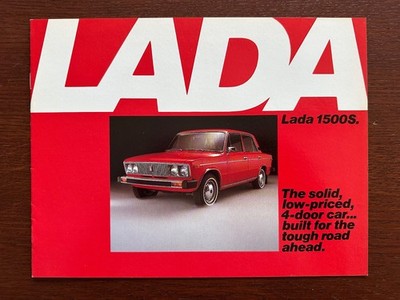 Prospekt / brochure Autovaz Canada Lada 1500 S Typ 2106 MY 1980