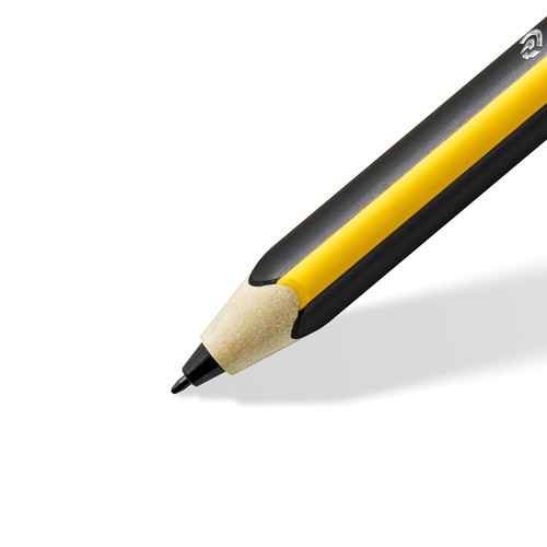 STAEDTLER Noris jumbo 180J 22. EMR Stylus with soft eraser. For writing, draw... - 第 3/9 張圖片