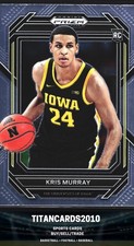 Kris Murray 2023 Panini Prizm Draft Rookie RC Iowa Hawkeyes #49