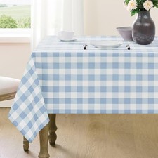 Checkered Tablecloth Rectangle Gingham Table Cloths Waterproof Buffalo Plaid ...