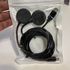 Smart Watch Fast Charging Cable Tusita Pro 1M Magnetic Charging Cord 2-Pack, Blk