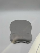 MROCO Ergonomic Mouse Pad with Gel Wrist Rest - Silver Grey, 9.4 x 8.1 in