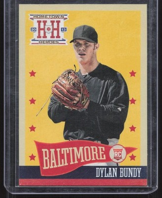2013 Panini Hometown Heroes #128 Dylan Bundy RC Orioles