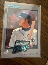 2002 Donruss Diamond Kings Inserts Shawn Green #DK-2 - #'rd 0173/2500 - Dodgers