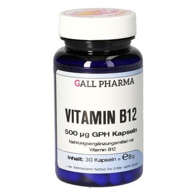 VITAMIN B12 500 µg GPH Kapseln 30 St
