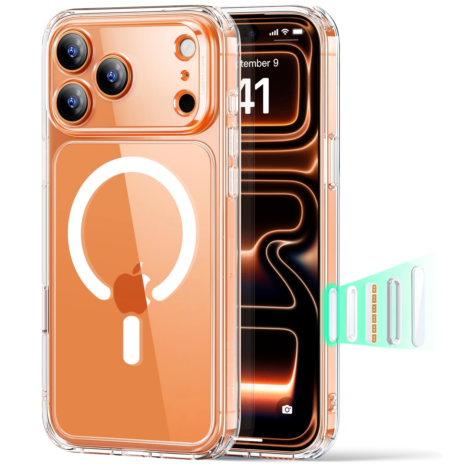 ESR for iPhone 17 Pro Max Case, Camera Control, 17 Max, A-Clear
