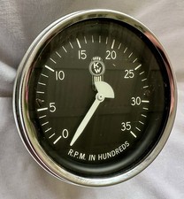 Vintage Sw Stewart Warner Kenworth 12v Tachometer Rpm Gauge 0-3500 - Untested Vintage Sw Stewart Warner Kenworth 12v Tachometer Rpm Gauge 0-3500 - Untested