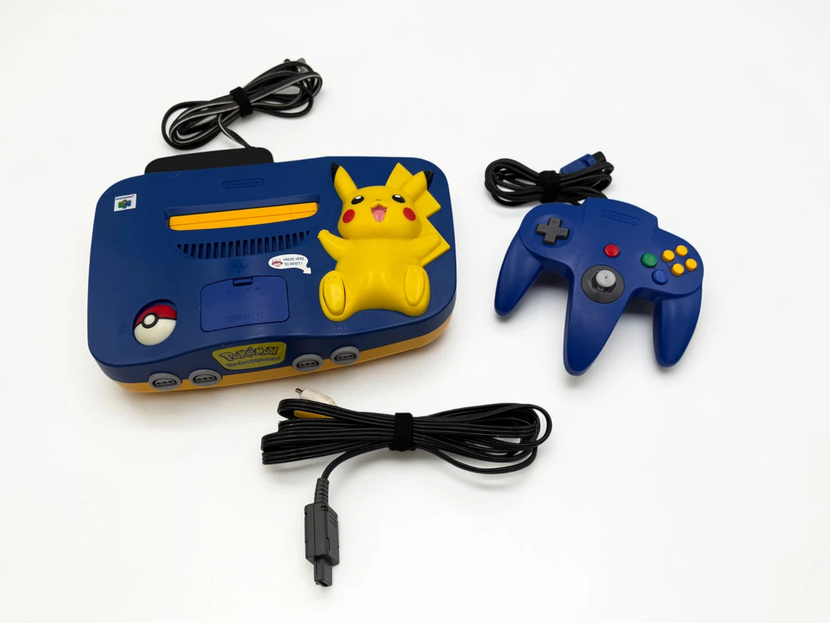 Nintendo 64 Pikachu Console for sale - eBay