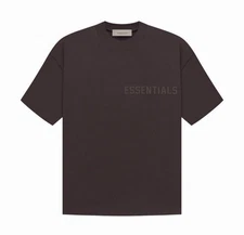 FEAR OF GOD FOG ESSENTIALS T-SHIRT AUTHENTIC ‘PLUM’ MENS SIZE XL