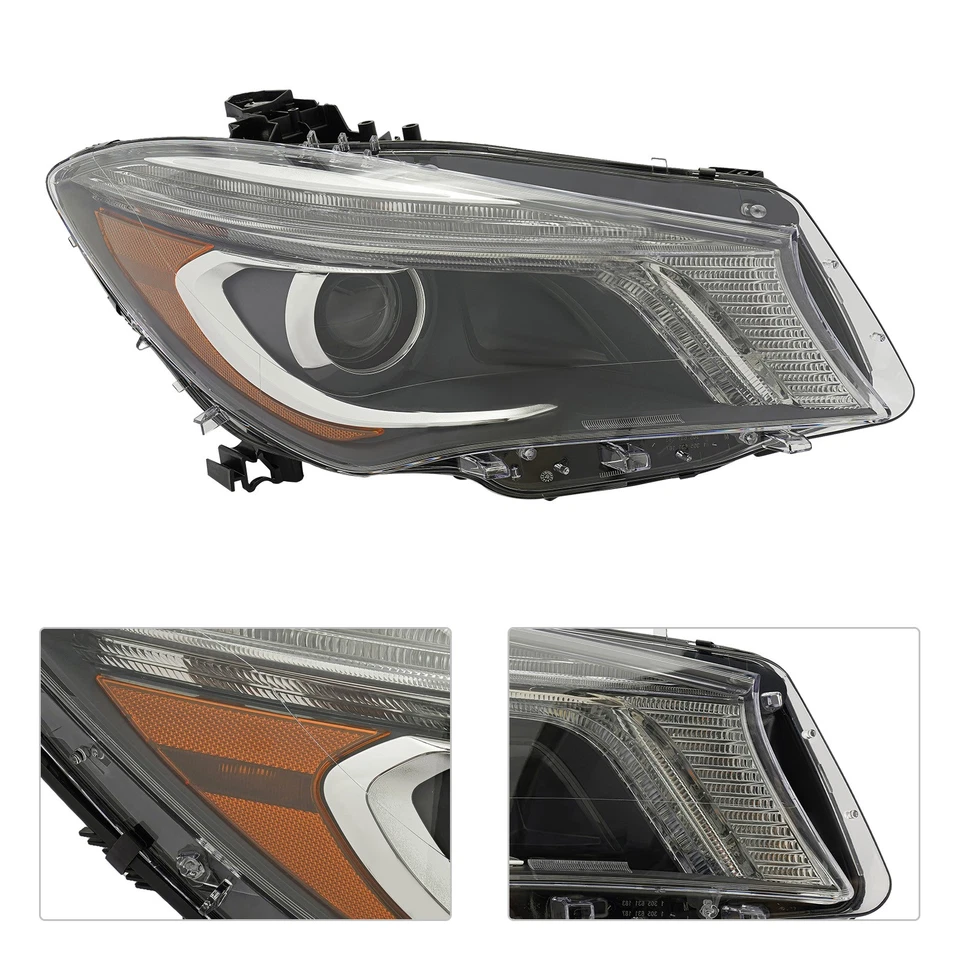RH For 2014-2016 Mercedes-Benz CLA CLA250 Xenon/HID Headlight Headlamp Passenger - Изображение 2 из 4