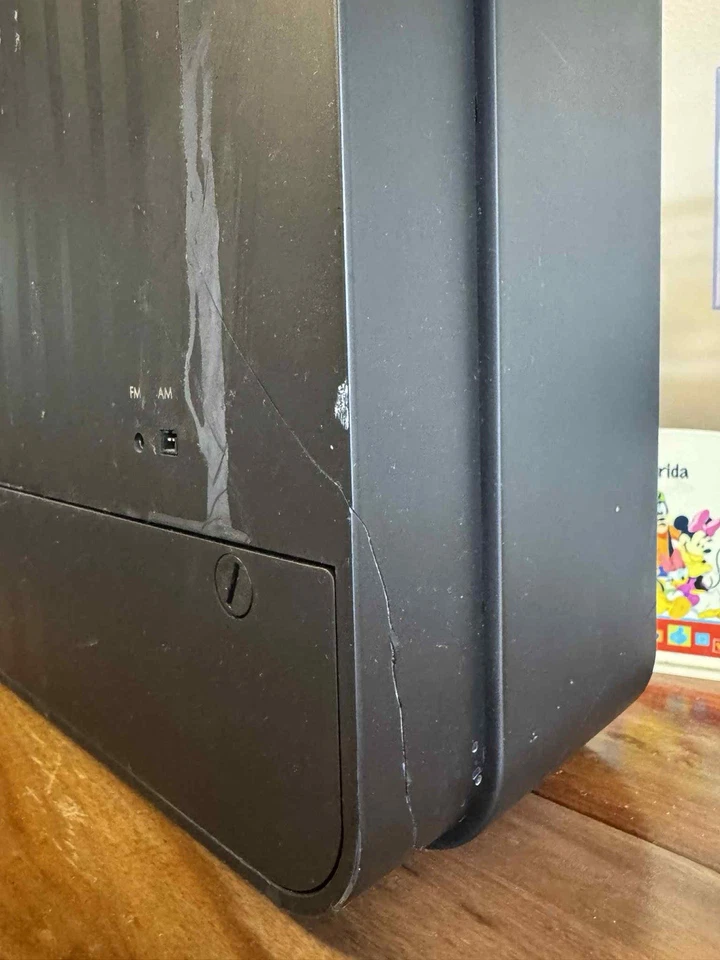 TDK Life On Record 3 Speaker Black Boombox FM AUX Portable fully Working - Image 3 of 4