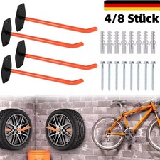4x Autoreifen Reifenhalter Felgen Baum Halterung Reifen Wandhalterung Wandhalter