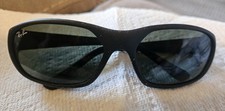 Ray Ban RB2016 'DADDY-O' Wrap Sunglasses - W2578 Rubberized Frames.